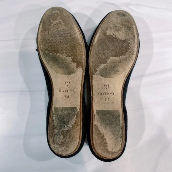 ROTHY’S The Merino Tassel Loafer Black Diamond - Limited Edition - Picture 9 of 14